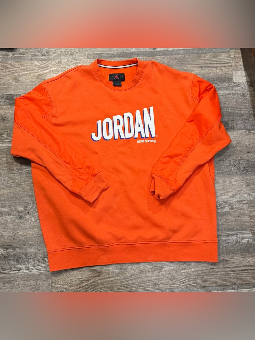 Nike Jordan Flight MVP Wheaties Crew Neck Orange